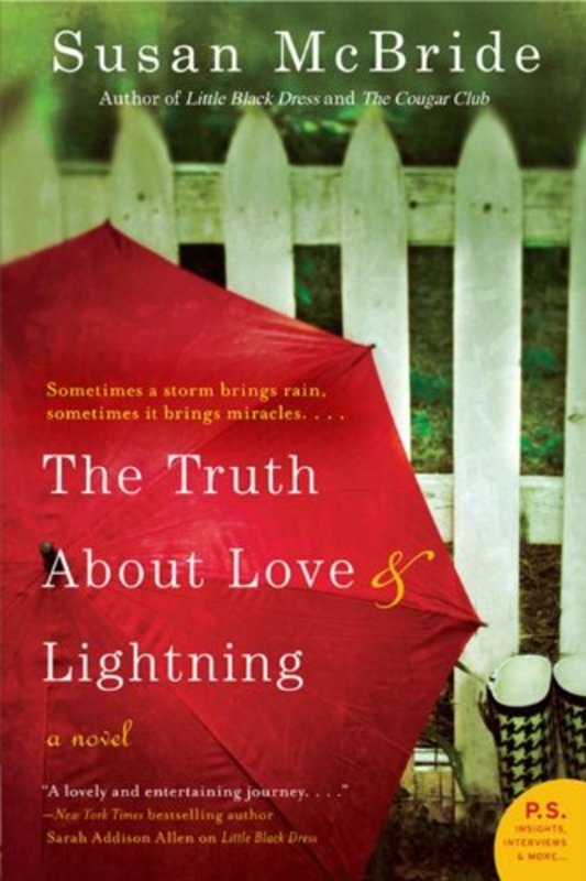 Book cover for "The Truth About Love and Lightning" by Susan McBride