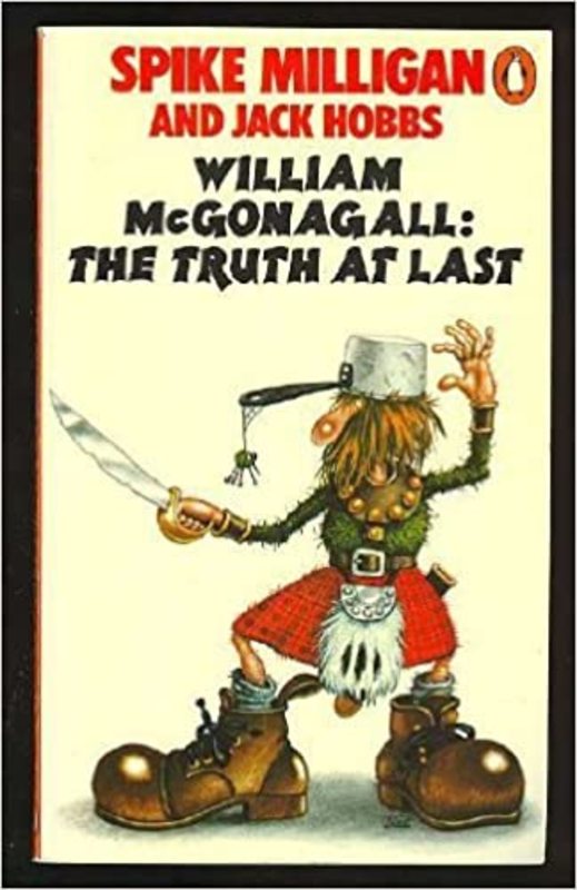 Book cover for "The Truth at Last" by Spike Milligan