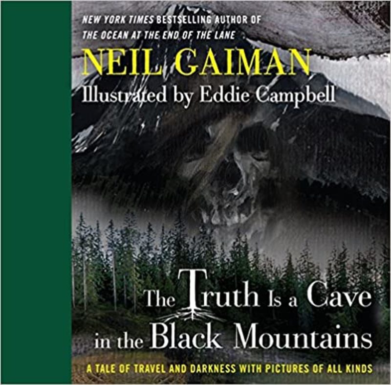 Book cover for "The Truth is a Cave in the Black Mountains"