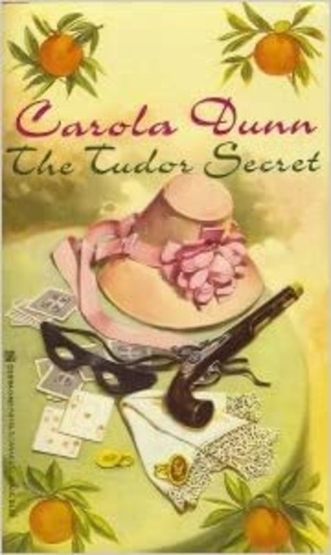Book cover for "The Tudor Secret" by Carola Dunn
