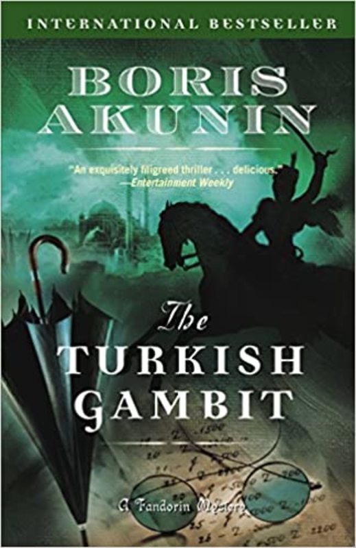 Book cover for "The Turkish Gambit" by Boris Akunin