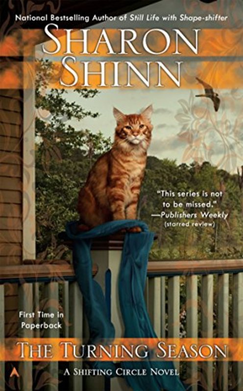 Book cover for "The Turning Season" by Sharon Shinn