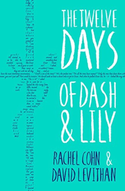 Book cover for "The Twelve Days of Dash and Lily" by Rachel Cohn