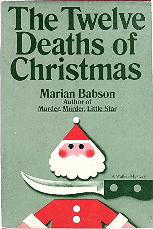 Book cover for "The Twelve Deaths of Christmas" by Marian Babson