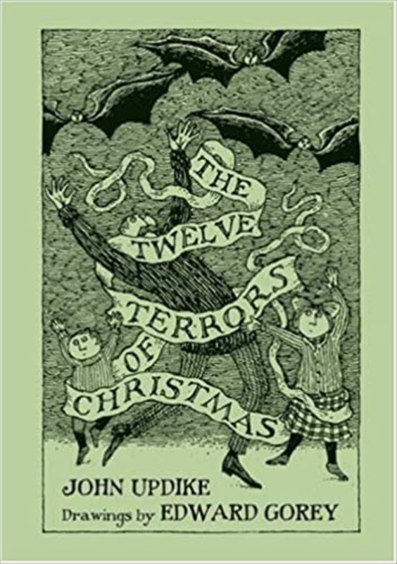 Book cover for "The Twelve Terrors of Christmas" by John Updike