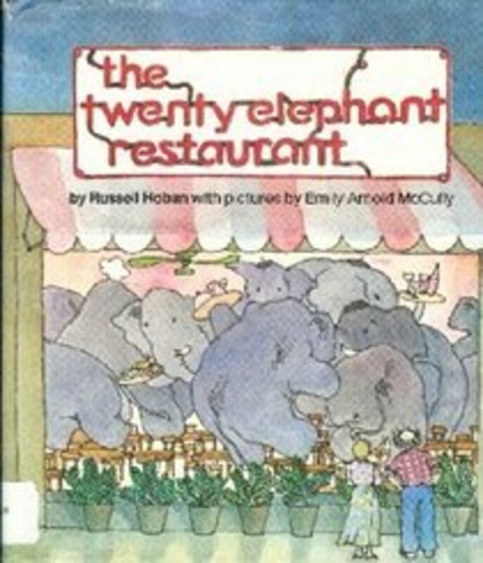 Book cover for "The Twenty-Elephant Restaurant" by Emily Arnold McCully