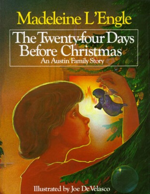 Book cover for "The Twenty-Four Days Before Christmas" by Madeleine L'Engle