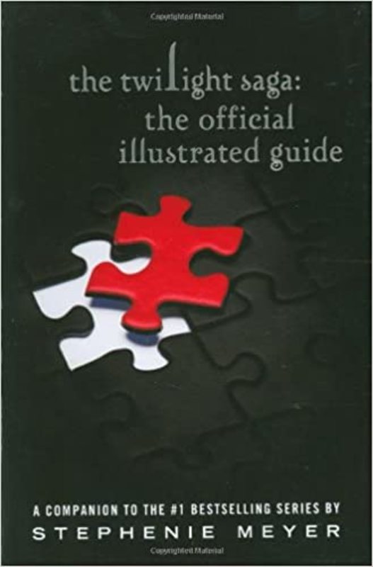 Book cover for "The Twilight Saga" by Stephenie Meyer