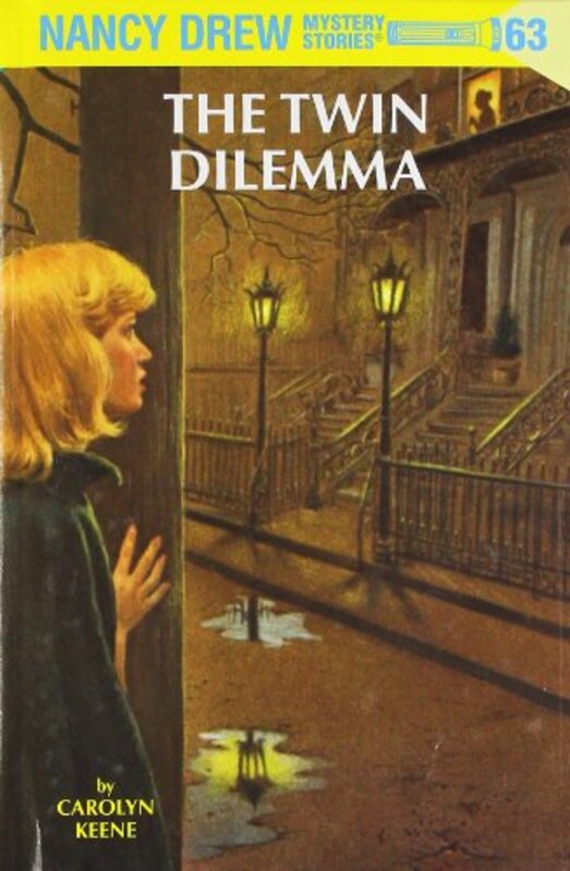 Book cover for "The Twin Dilemma" by Mildred A Wirt