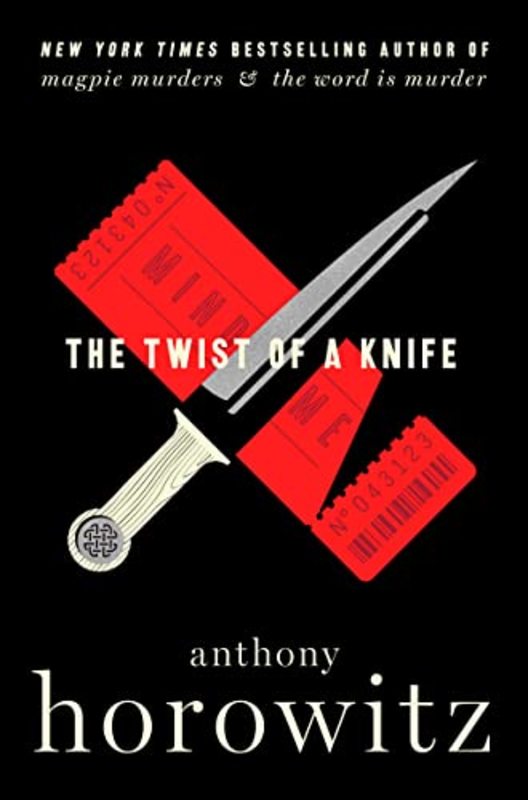 Book cover for "The Twist of a Knife" by Anthony Horowitz