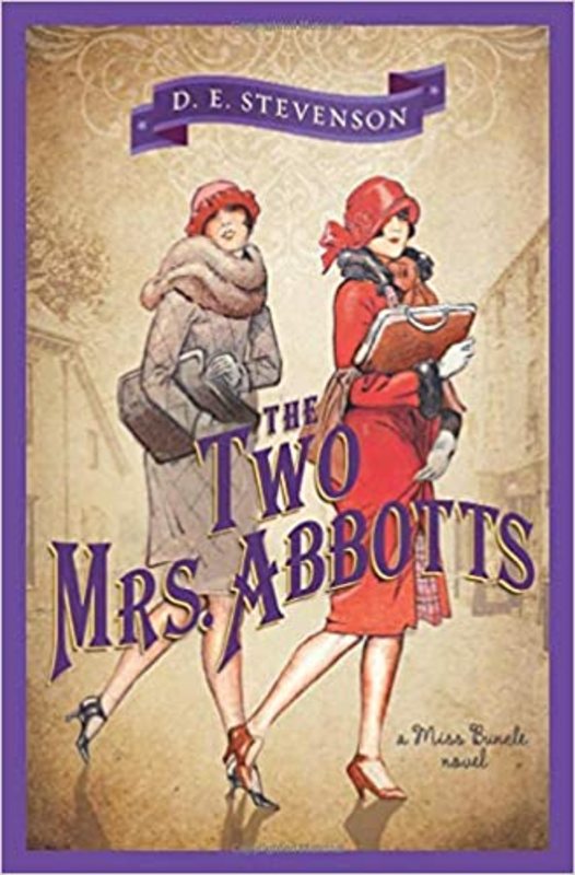 Book cover for "The Two Mrs. Abbotts" by D. E. Stevenson