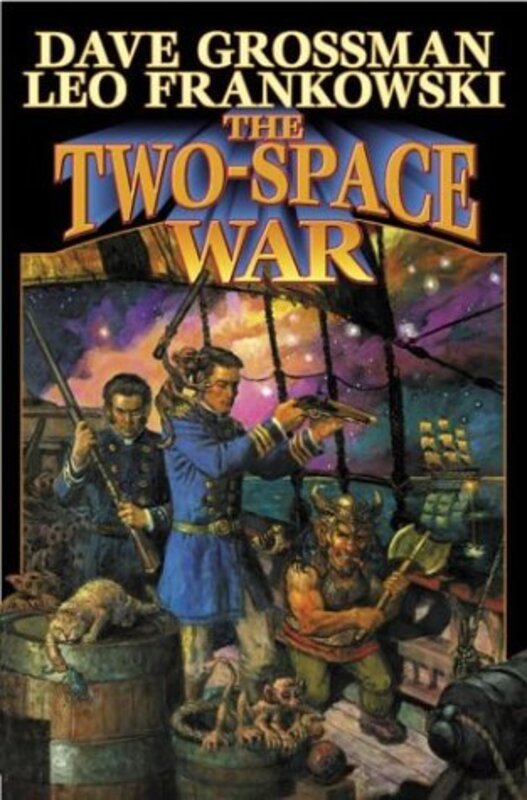 Book cover for "The Two-Space War" by Leo Frankowski