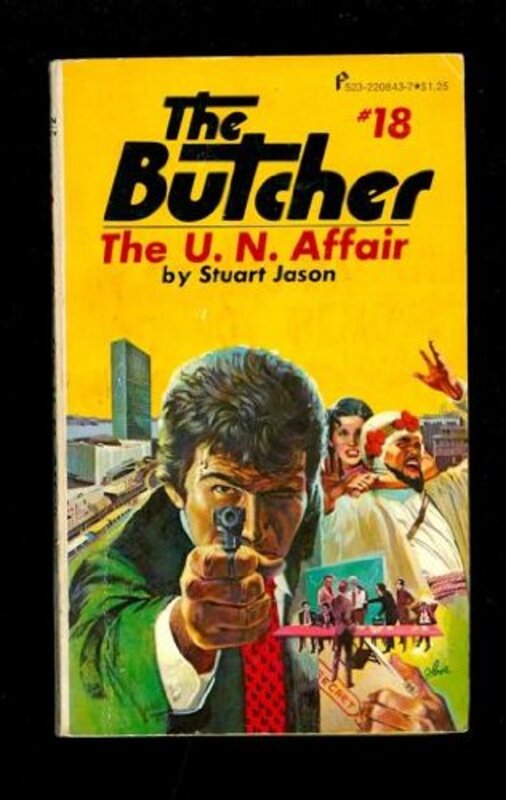 Book cover for "The U.N. Affair" by Stuart Jason