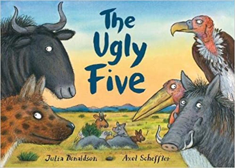 Book cover for "The Ugly Five" by Julia Donaldson