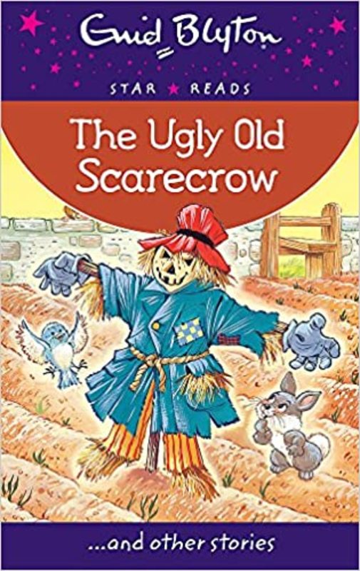 Book cover for "The Ugly Old Scarecrow" by Enid Blyton