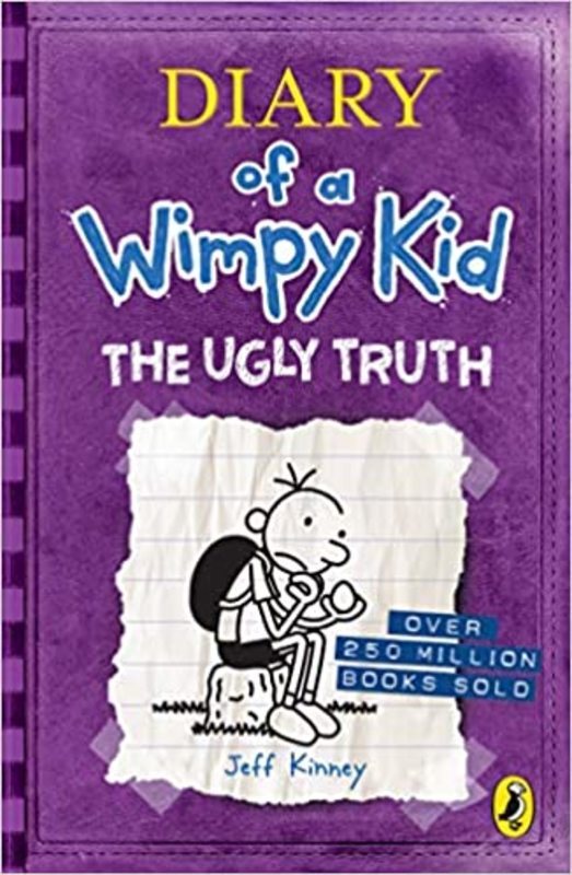 Book cover for "The Ugly Truth" by Jeff Kinney