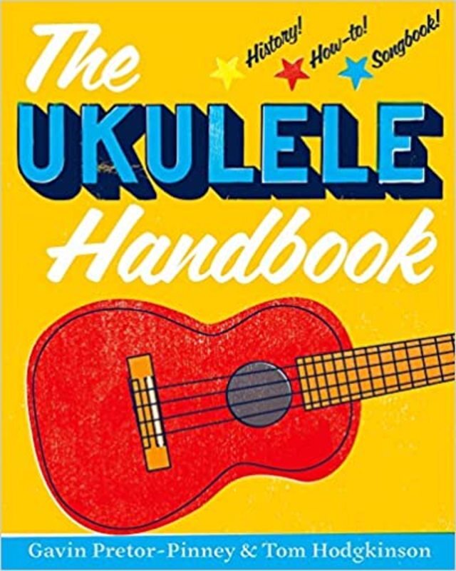 Book cover for "The Ukulele Handbook" by Gavin Pretor-Pinney
