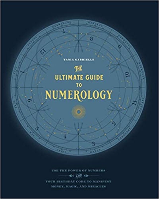 Book cover for "The Ultimate Guide to Numerology" by Tania Gabrielle