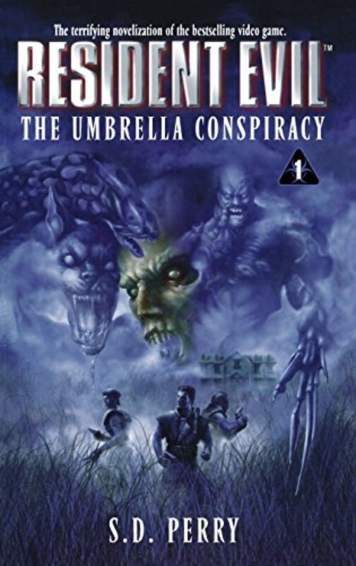 Book cover for "The Umbrella Conspiracy" by SD Perry