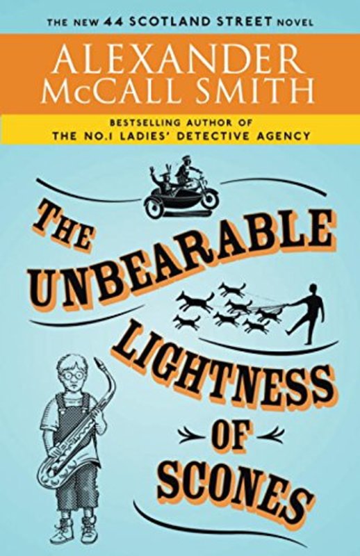 Book cover for "The Unbearable Lightness of Scones" by Alexander McCall Smith
