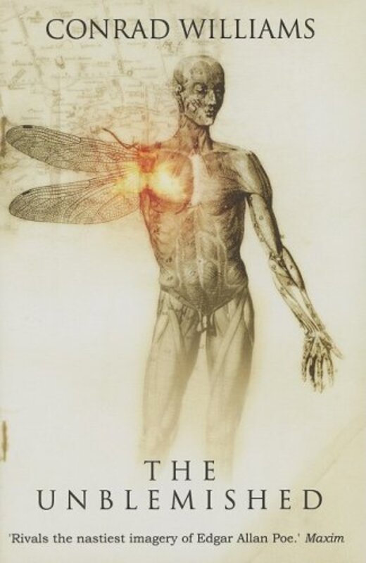 Book cover for "The Unblemished" by Conrad Williams