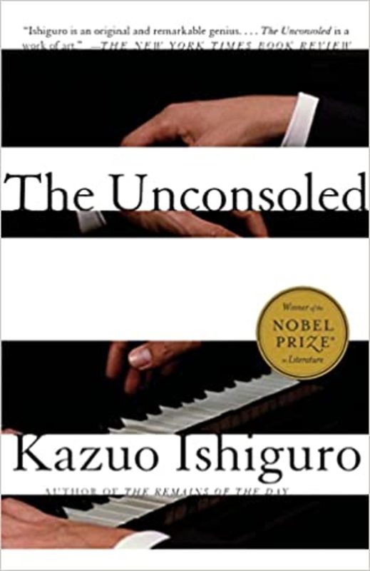 Book cover for "The Unconsoled" by Kazuo Ishiguro