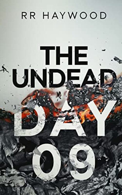 Book cover for "The Undead Day Nine" by RR Haywood