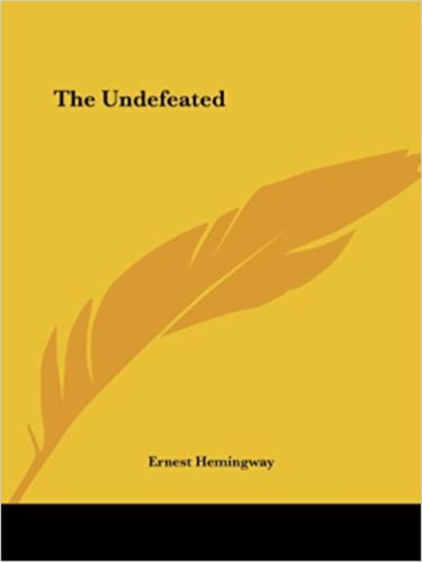 Book cover for "The Undefeated"
