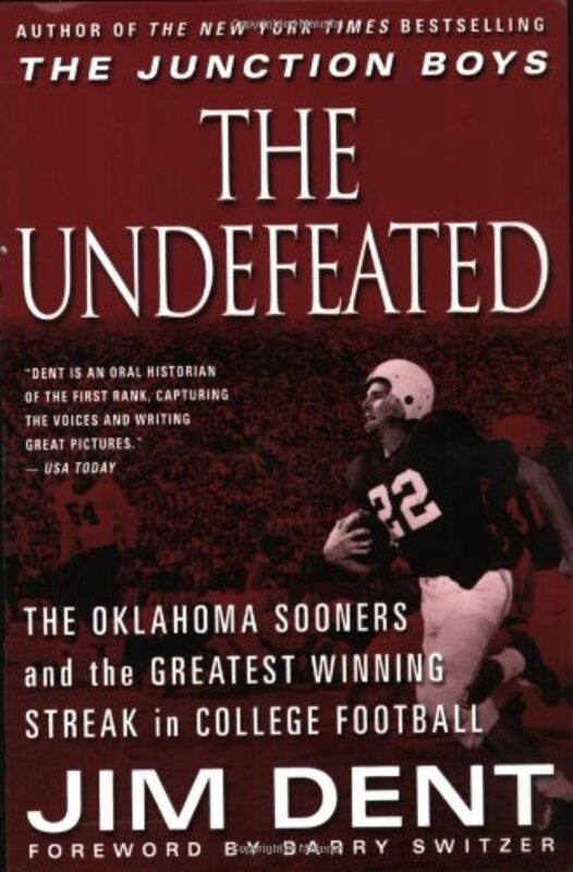 Book cover for "The Undefeated" by Jim Dent