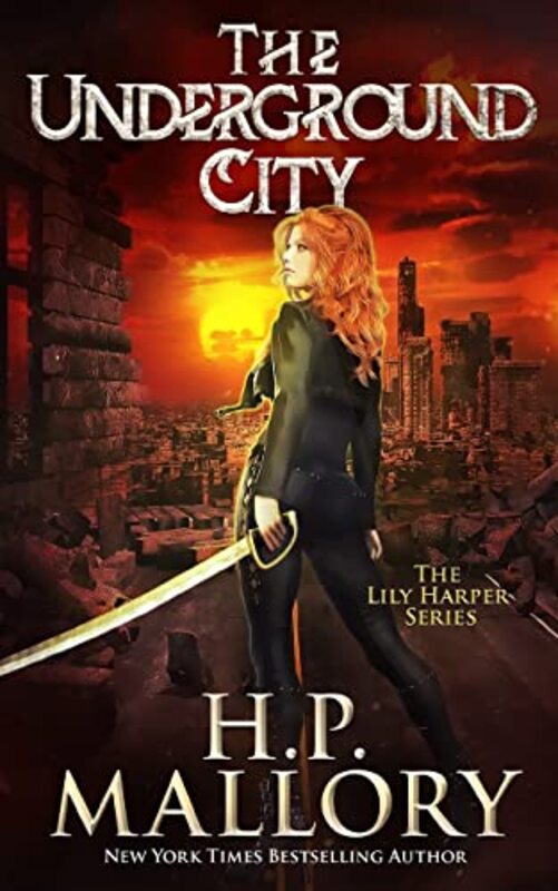 Book cover for "The Underground City" by HP Mallory