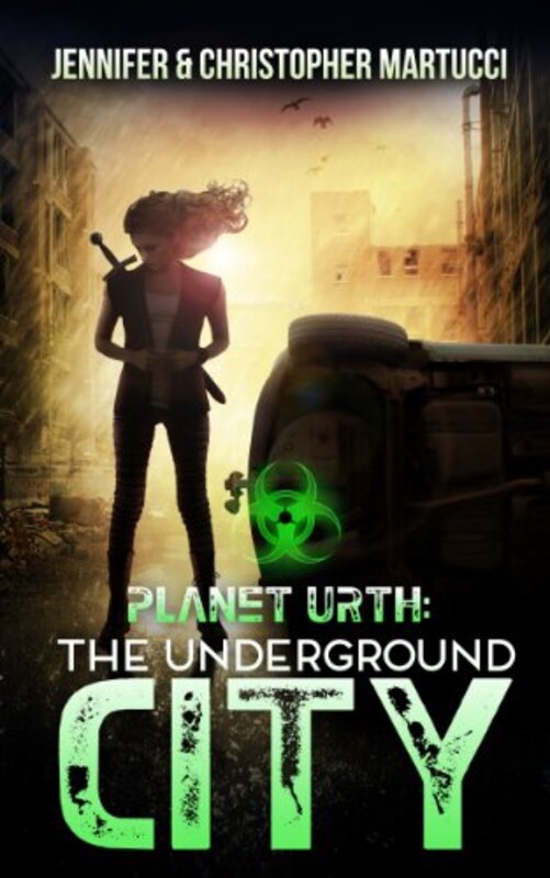 Book cover for "The Underground City" by Jennifer Martucci