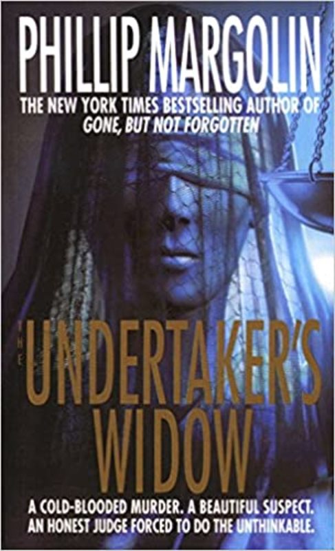 Book cover for "The Undertaker's Widow" by Phillip Margolin