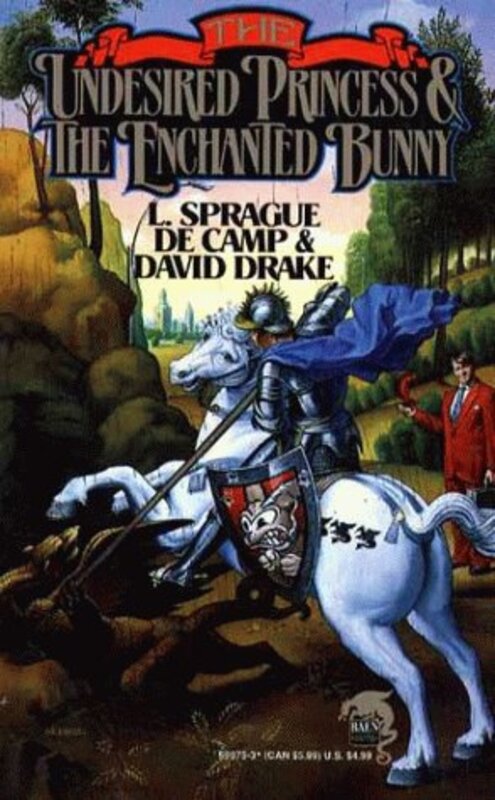 Book cover for "The Undesired Princess and the Enchanted Bunny" by David Drake
