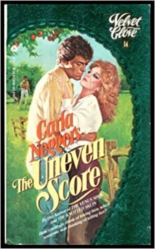 Book cover for "The Uneven Score" by Carla Neggers