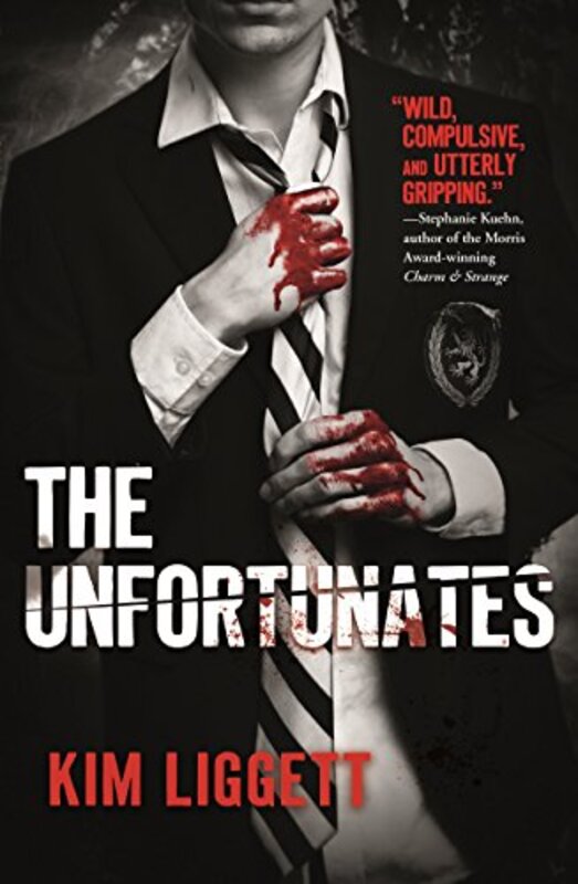 Book cover for "The Unfortunates" by Kim Liggett