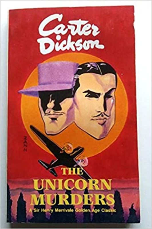 Book cover for "The Unicorn Murders" by John Dickson Carr