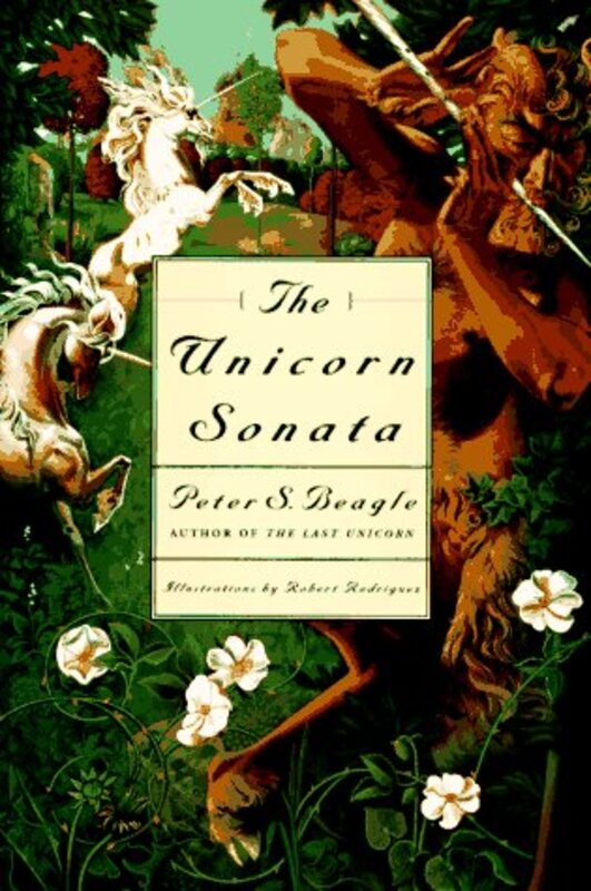 Book cover for "The Unicorn Sonata" by Peter S Beagle