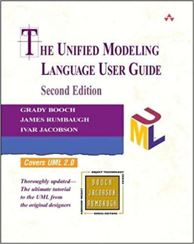 Book cover for "The Unified Modeling Language User Guide" by Grady Booch