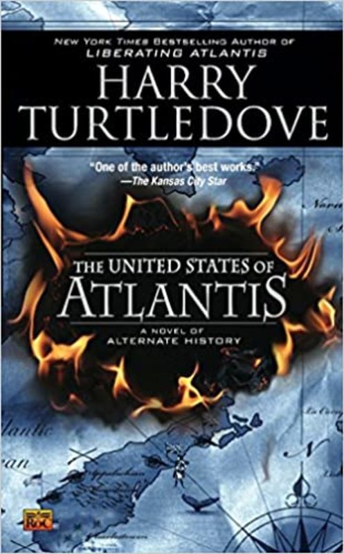 Book cover for "The United States of Atlantis" by Harry Turtledove