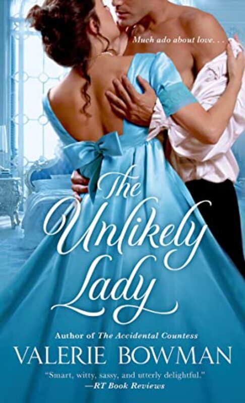 Book cover for "The Unlikely Lady" by Valerie Bowman