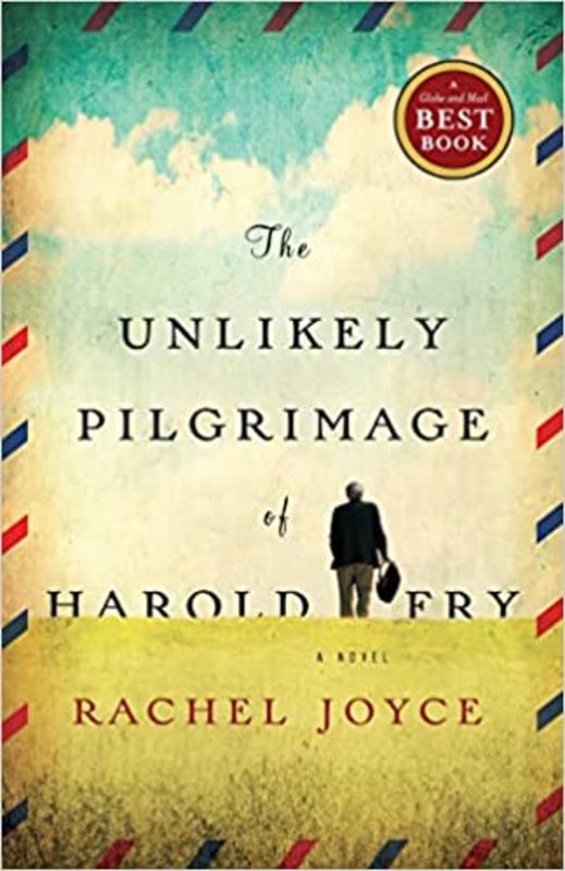 Book cover for "The Unlikely Pilgrimage of Harold Fry" by Rachel Joyce