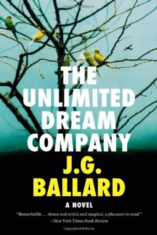 Book cover for "The Unlimited Dream Company" by JG Ballard