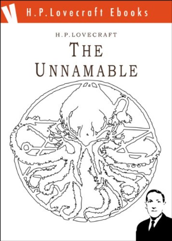 Book cover for "The Unnamable" by H. P. Lovecraft