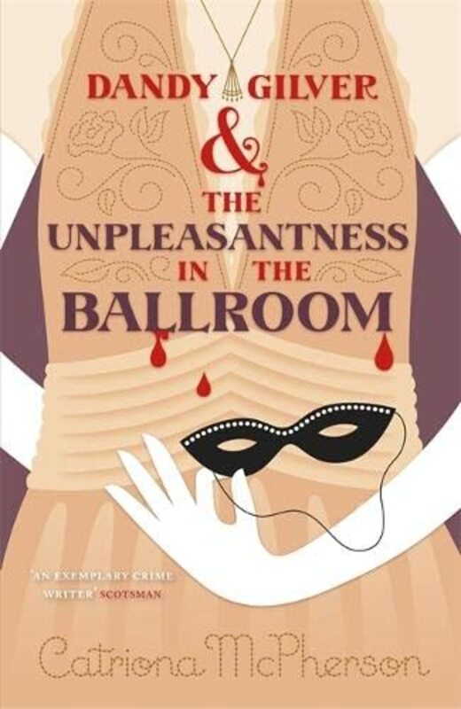 Book cover for "The Unpleasantness in the Ballroom" by Catriona McPherson