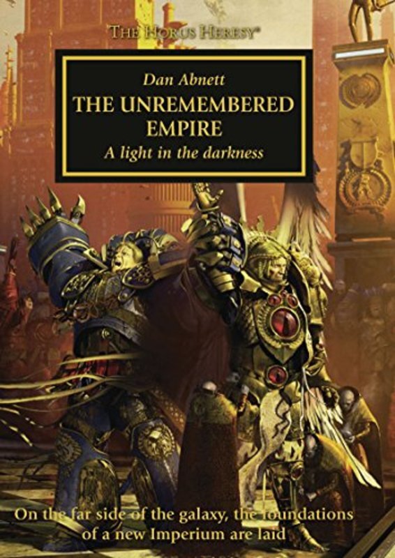 Book cover for "The Unremembered Empire" by Dan Abnett