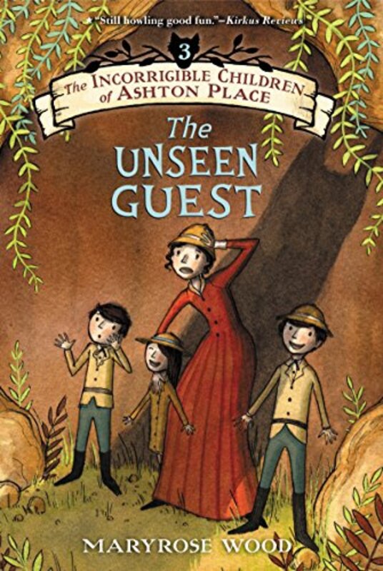 Book cover for "The Unseen Guest" by Maryrose Wood