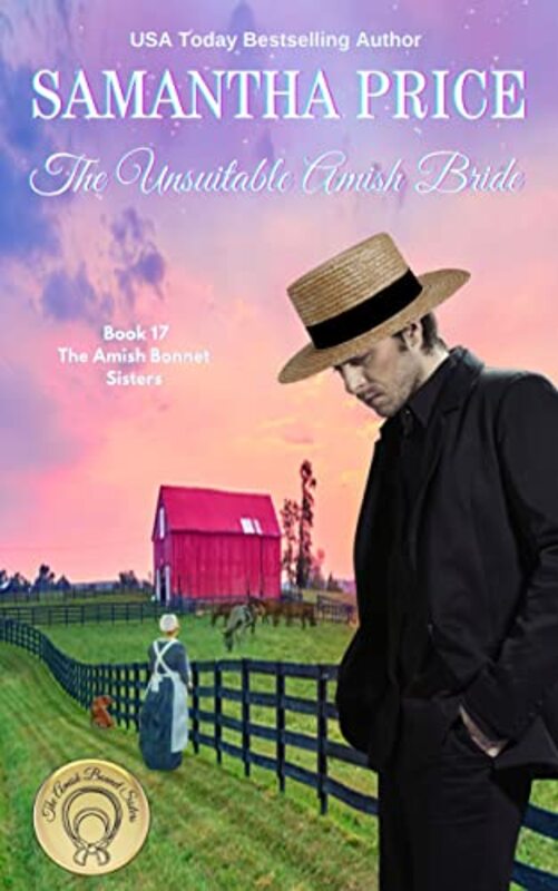 Book cover for "The Unsuitable Amish Bride" by Samantha Price