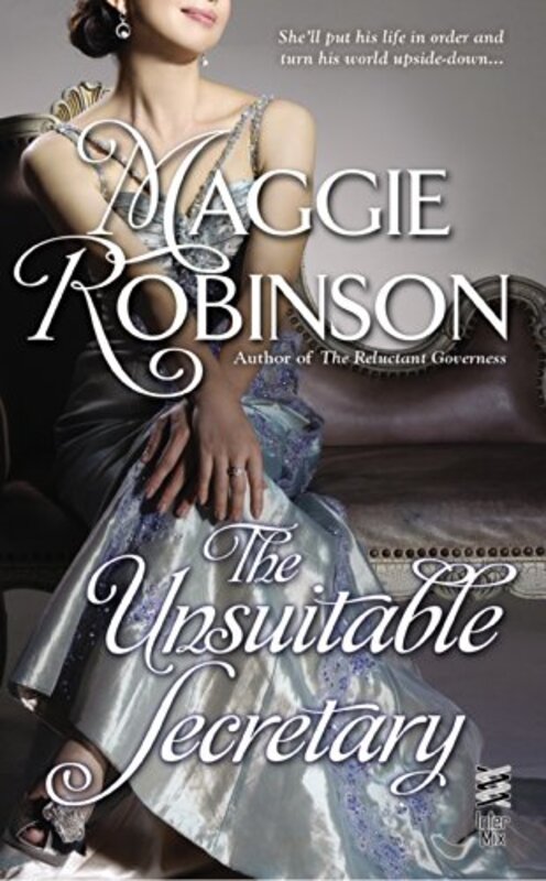 Book cover for "The Unsuitable Secretary" by Maggie Robinson