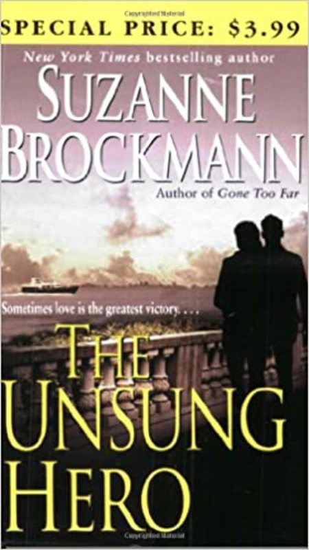 Book cover for "The Unsung Hero" by Suzanne Brockmann