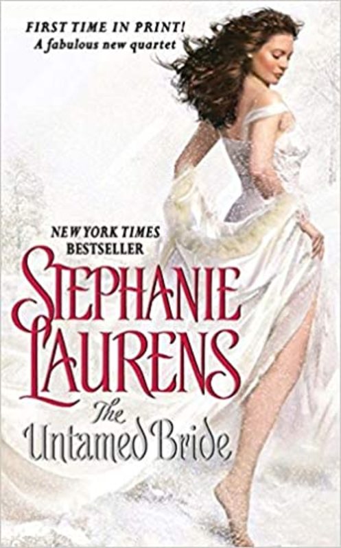 Book cover for "The Untamed Bride" by Stephanie Laurens